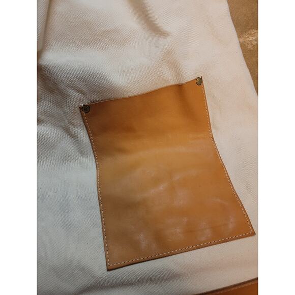 Rare Todd Snyder x Superior Labor Canvas Bucket Duffle Leather Bottom 22" Japan - Picture 13 of 16